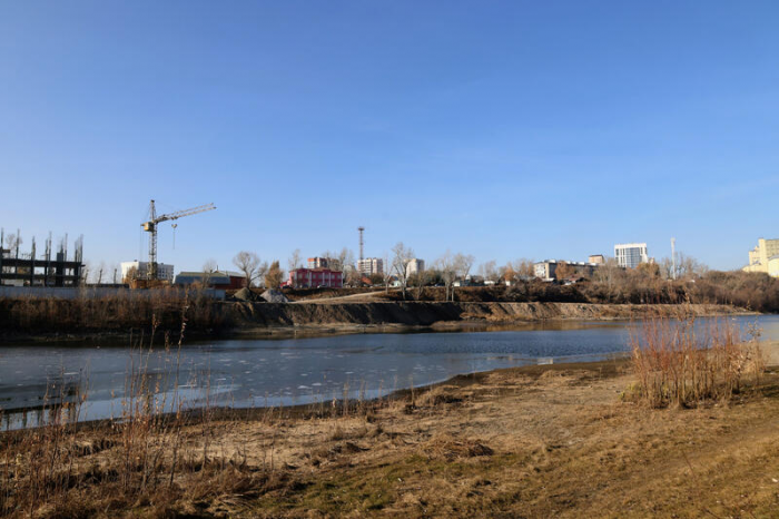 Последняя осень. Барнаульский Ковш в октябрьском забвении