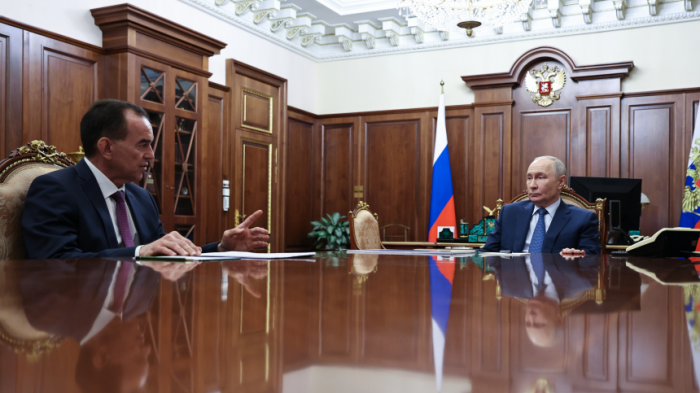 Зерно, пляжи, вино: Путин и Кондратьев обсудили развитие Краснодарского края