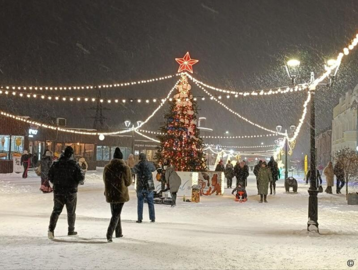 Сияй, Барнаул! Как украсили краевую столицу к Новому году