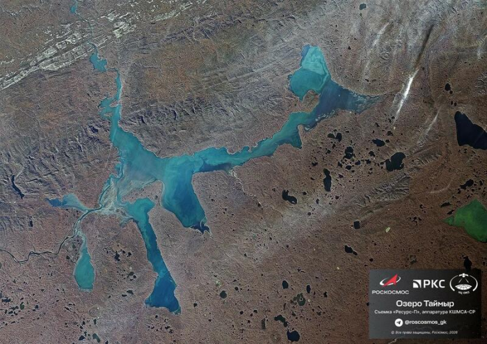 Космонавты показали главные "зеркала" России со спутников