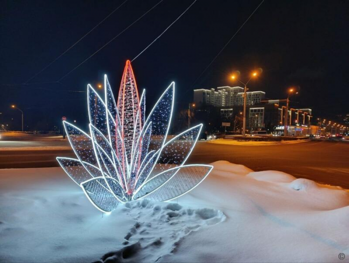 Сияй, Барнаул! Как украсили краевую столицу к Новому году