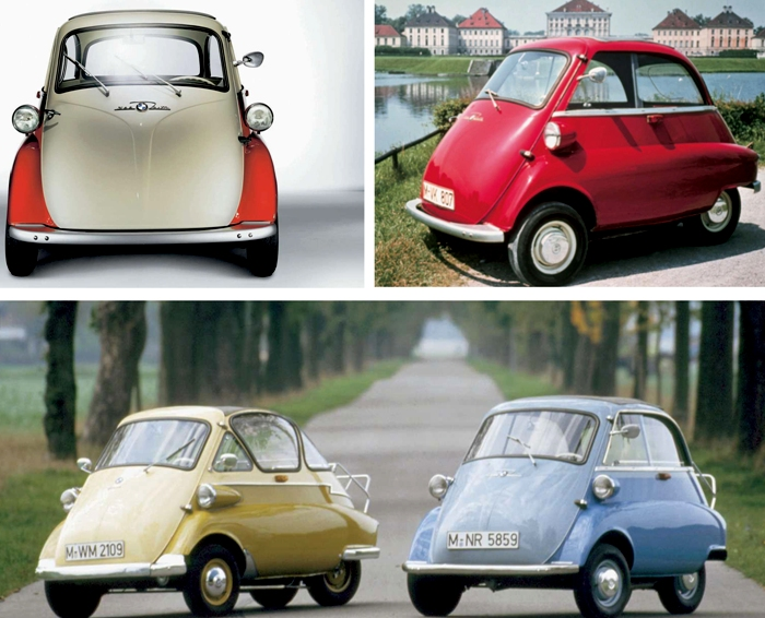 Гибрид холодильника и мотороллера: как неказистый Iso Isetta помог BMW не обанкротиться