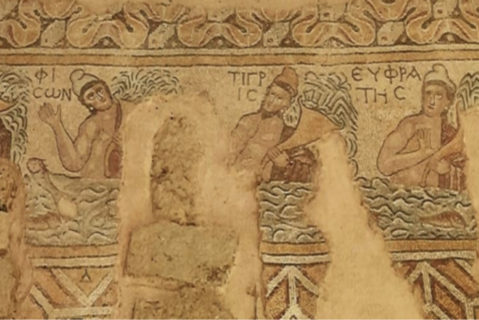 1500-летняя мозаика в Турции могла раскрыть скрытый смысл четырёх рек Эдема