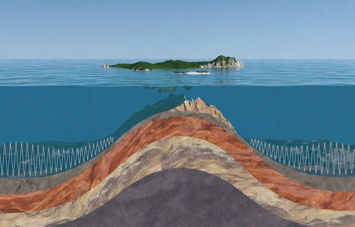 Гигантский слой горных пород в 20 км обнаружен под Бермудскими островами