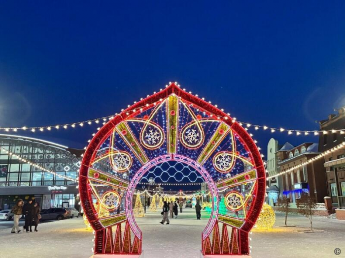 Сияй, Барнаул! Как украсили краевую столицу к Новому году