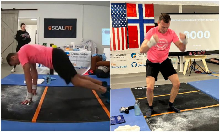 Мировой рекорд по берпи