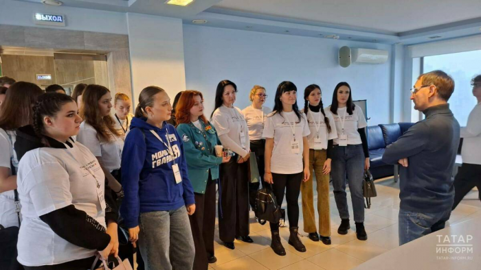 Луганскиның яшь белгечләре «Татмедиа» медиахолдингы эше белән танышты