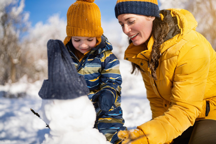40 вещей, которые нужно сделать зимой вместе с ребенком☃️