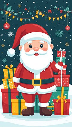 Новогодние обои на телефон. 80+ вертикальных картинок на заставку для праздничного настроения