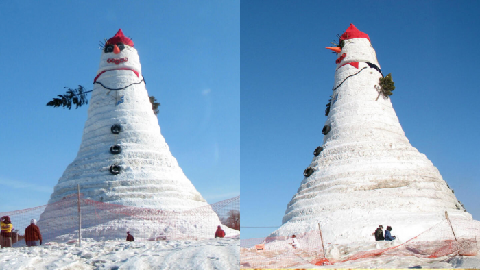 Откуда появился снеговик