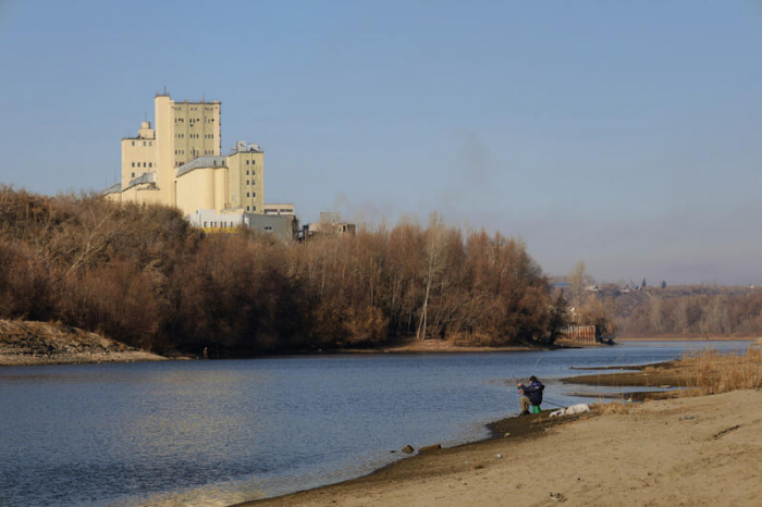 Последняя осень. Барнаульский Ковш в октябрьском забвении