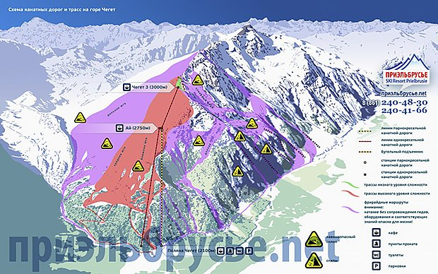 Отдых на Эльбрусе в зимний сезон 2024-2025: горнолыжные курорты, трассы и цены