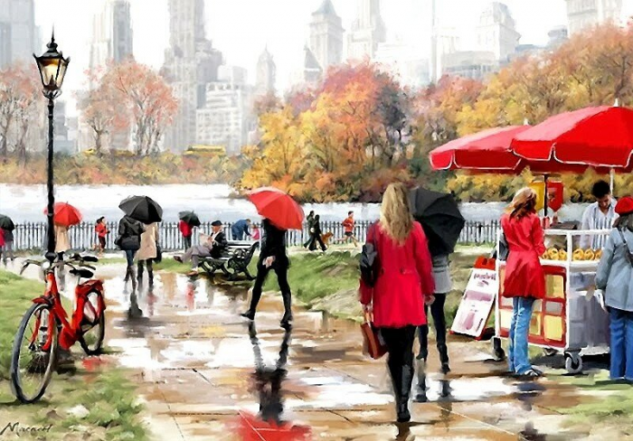 Художники, которые воспевают ритм большого города