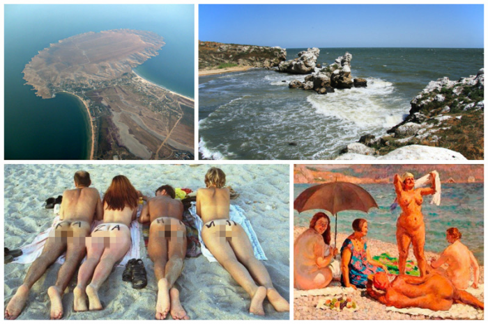 Голые и свободные - Крымский рай для нудистов (15 фото)