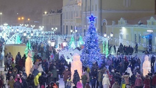 Каким будет новогодний городок на площади Сахарова в Барнауле?