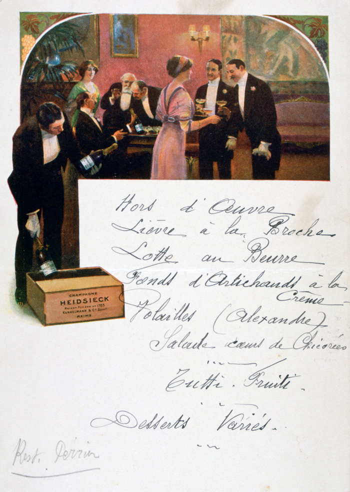 À la carte: краткая история ресторанного меню