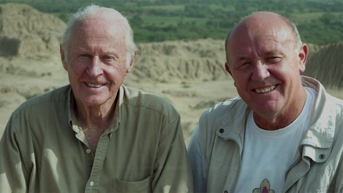 Юрий Сенкевич и Тур Хейердал