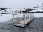 В Барнауле заканчивают строительство Крещенского городка. Фото