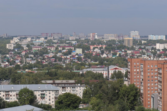 Кирпичный ритм и Барнаул с высоты. Как сейчас выглядит масштабная стройка "Сахаров Парка"