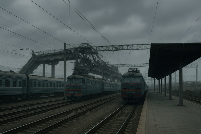 Российские поезда не могут попасть в Крым на фоне инцидента с БПЛА