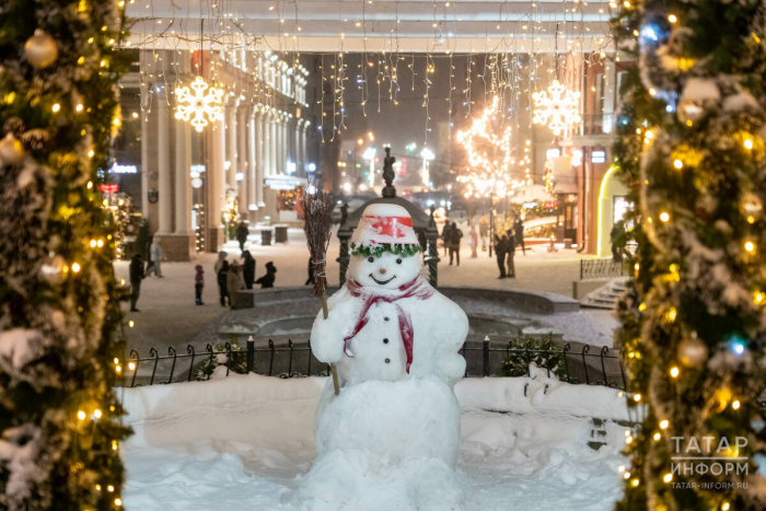 С наступающим! – Казань в новогоднем убранстве