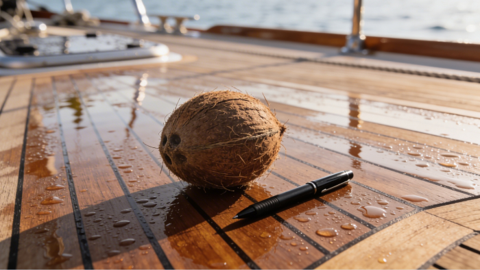 Кто и зачем бросает в море кокосы