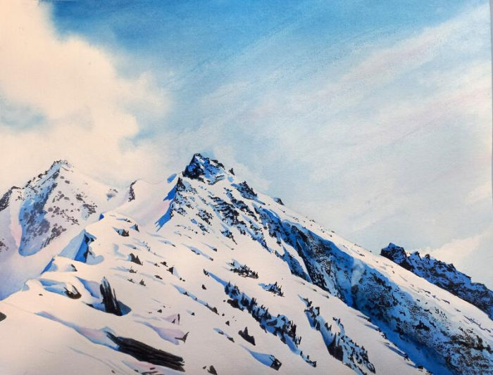 "Все думают, что я живу в горах". Как художница через картины исследует энергию Алтая