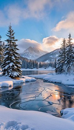 Красивые зимние обои для телефона: 80+ вертикальных картинок на заставку для уютного настроения