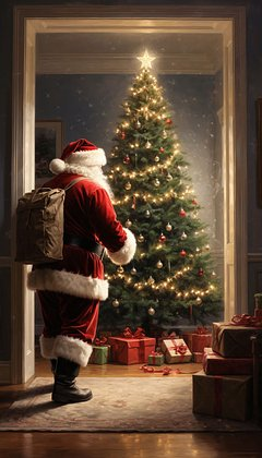 Новогодние обои на телефон. 80+ вертикальных картинок на заставку для праздничного настроения