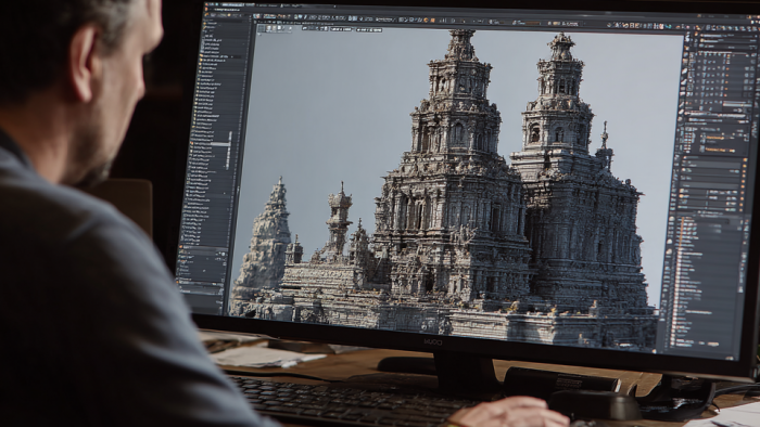 Российские ученые создают 3D-модели древних храмов