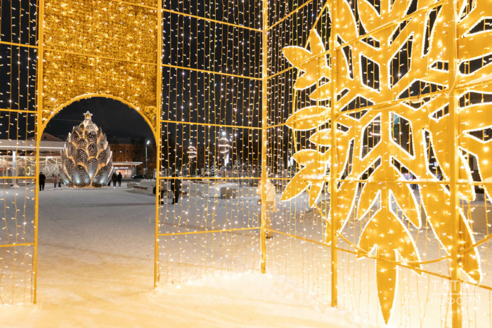 С наступающим! – Казань в новогоднем убранстве