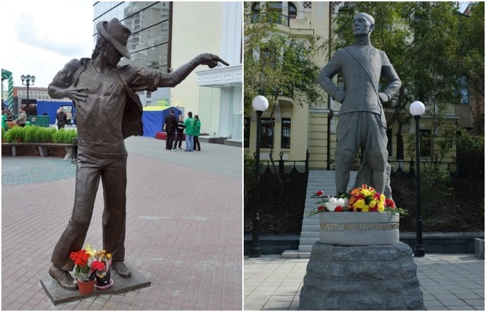 Памятники американцам, которые можно увидеть на улицах и площадях российских городов
