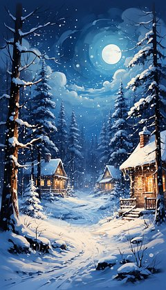 Новогодние обои на телефон. 80+ вертикальных картинок на заставку для праздничного настроения