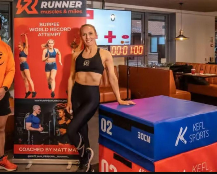 Мировой рекорд по берпи