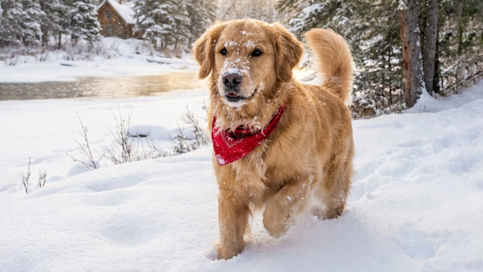 Почему собаки так любят снег