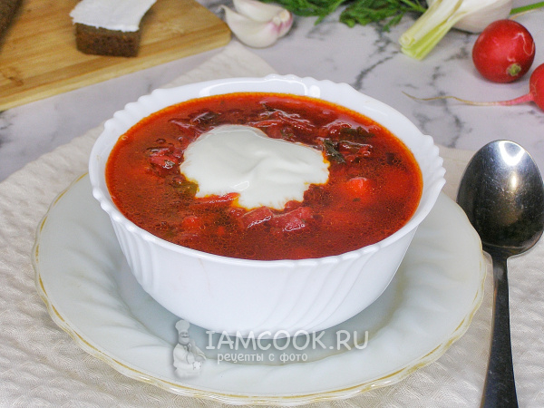 Весенний борщ