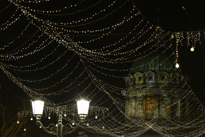 В Петербурге создали больше десятка мест для уникальных новогодних фото
