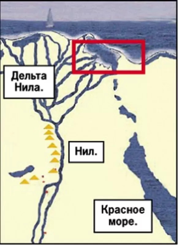 И гнал Господь море сильным восточным ветром