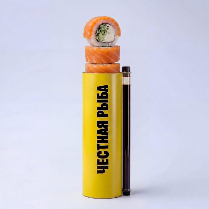 Стритфуд по новому: роллы-тубусы и рыбный бургер в «Честной Рыбе»