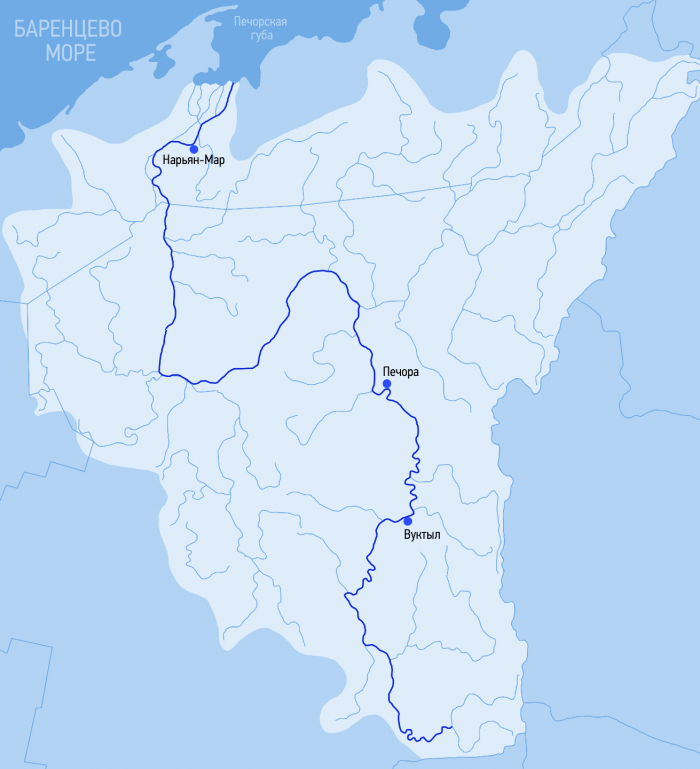 Река Печора: как ее воды чуть не объединили с Камой