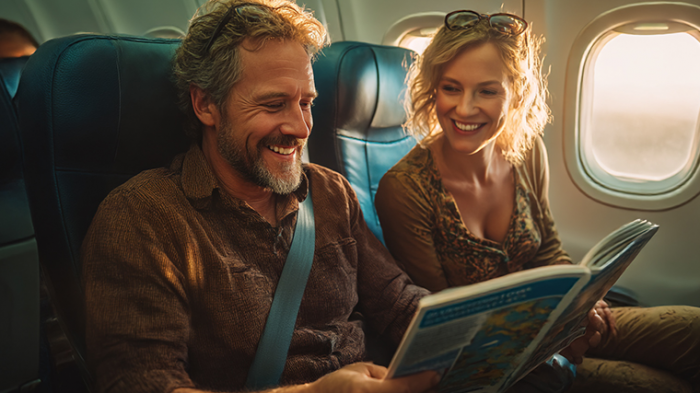 Новый год в небе: как пассажиры и экипаж встречают праздник в самолете