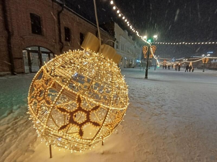 Сияй, Барнаул! Как украсили краевую столицу к Новому году