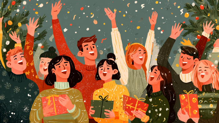 Будет весело и детям, и взрослым: лучшие новогодние игры и конкурсы