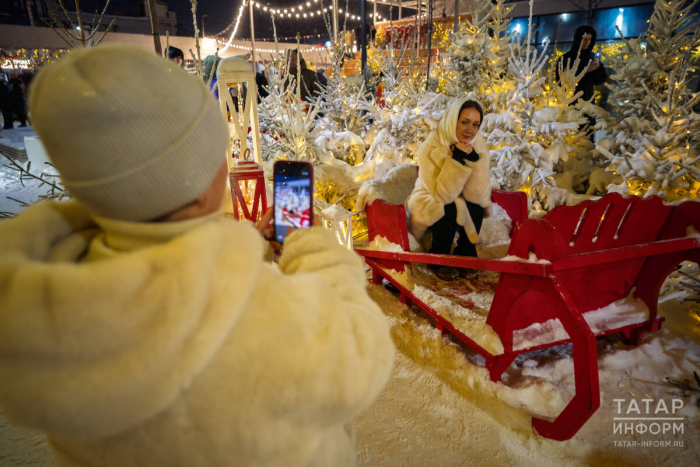 С наступающим! – Казань в новогоднем убранстве
