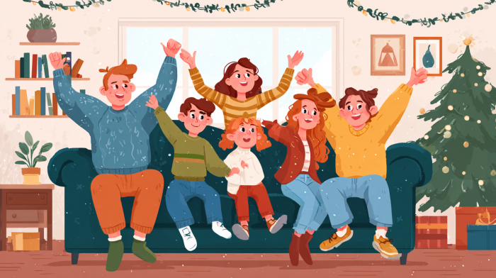 Будет весело и детям, и взрослым: лучшие новогодние игры и конкурсы