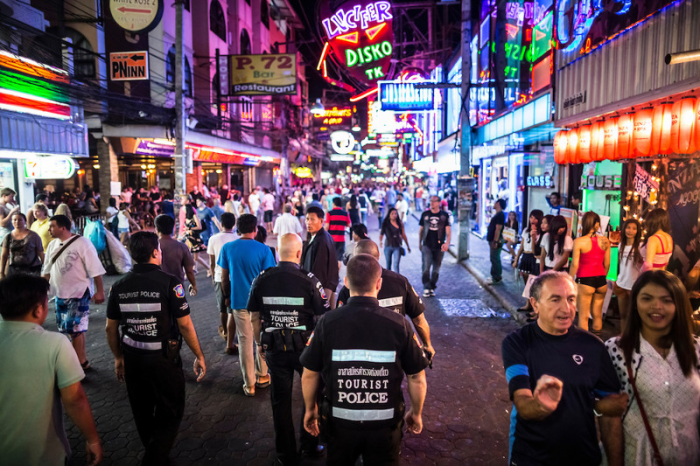 Улица ...а и ...а Walking Street в Паттайе