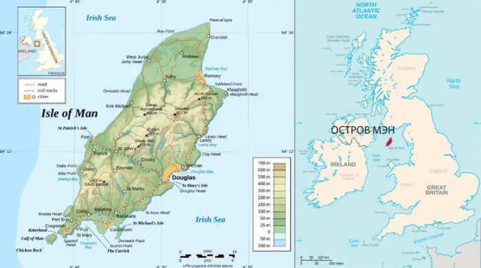Острова между двумя нациями