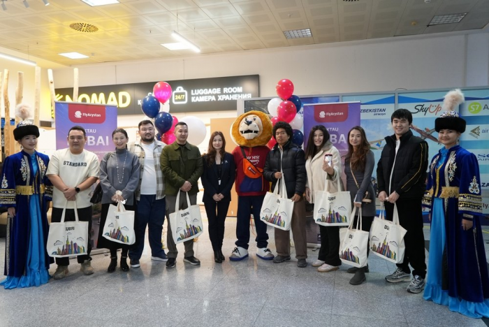 Первый рейс в Дубай авиакомпании FlyArystan вылетел из Актау