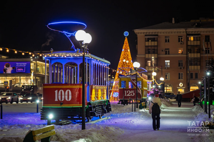 С наступающим! – Казань в новогоднем убранстве
