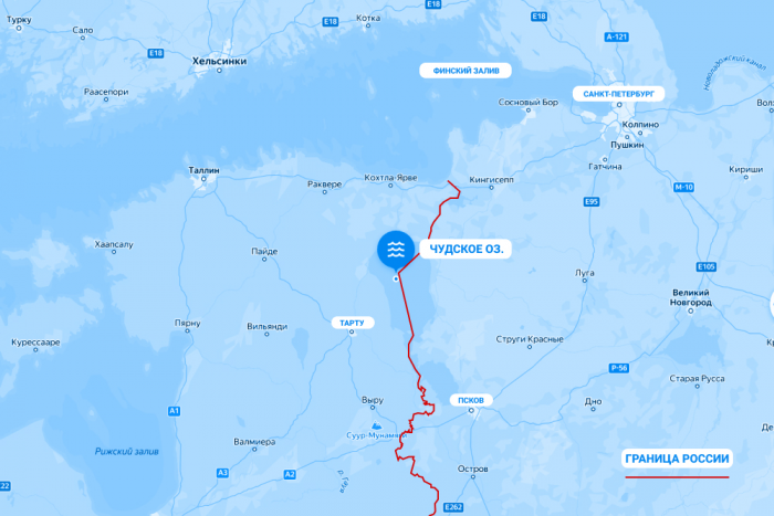 Чудское озеро: где находится и что посмотреть